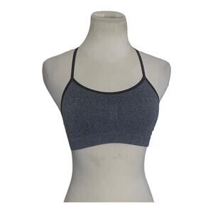 Champion gray crossed back sports bra size small